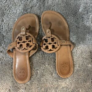 Women’s 6.5 Nude Tori Burch Sandals